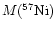 $M(^{57}{\rm Ni})$
