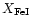 $X_{\rm FeI}$