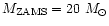 $M_{\rm ZAMS} = 20 ~{M}_\odot$