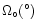 $\Omega_{\circ}(^{\circ})$
