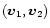 $({\vec v}_{1},{\vec v}_{2})$