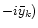 $-i\bar{y}_{k})$