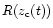 $R(z_{\rm c}(t))$