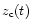 $z_{\rm c}(t)$