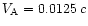 $V_{\rm A}=0.0125\;c$