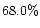 $68.0\%$