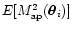 $E[M_{\rm ap}^2(\vec{\theta}_i)]$