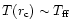 $T(r_{\rm
c}) \sim T_{\rm ff}$
