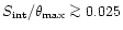 $S_{\rm int}/\theta_{\rm max} \mathrel{\mathchoice {\vcenter{\offinterlineskip\h...
...ffinterlineskip\halign{\hfil$\scriptscriptstyle ...