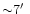 ${\sim}7\hbox{$^\prime$ }$