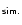 $_{\sf sim.}$