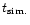 $t_{\rm sim.}$