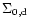 $\Sigma _{\rm0,d}$