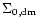 $\Sigma _{\rm0,dm}$