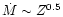 $\dot M\sim Z^{0.5}$