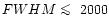 $FWHM \mathrel{\hbox{\rlap{\lower.55ex \hbox {$\sim$ }}
\kern-.3em \raise.4ex \hbox{$<$ }}}2000$