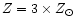 $Z = 3 \times Z_{\odot }$