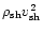 $\rho_{\rm sh} v_{\rm sh}^2$