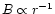 $B \propto r^{-1}$
