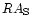 $RA_{\rm S}$