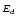 $\scriptstyle{E_{\rm d}}$