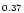 $\scriptstyle{0.37}$