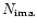 $N_{\rm ima}$