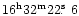 $16^{\rm h}32^{\rm m}22\mbox{$^{\rm s}\mskip-7.6mu.\,$ }6$