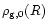 $\rho_{\rm g,0}(R)$