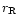 $r_{\rm R}$