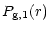 $\displaystyle P_{\rm g,1}(r)$