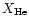 $X_{\rm He}$