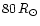 $ 80\, R_\odot$