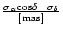 ${\rm\sigma_{\alpha}cos\delta\;\;\;\sigma_{\delta}\over{[mas]}}$