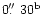 $0\hbox{$.\!\!^{\prime\prime}$ }30^{\rm b}$