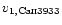 $v_{1, \mbox{\scriptsize Ca{\sc
ii}3933}}$