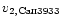 $v_{2, \mbox{\scriptsize Ca{\sc ii}3933}}$