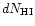 $dN_{\rm HI}$
