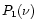 $P_1(\nu)$