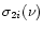 $\sigma_{2i}(\nu)$