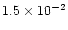 $1.5\times10^{-2}$