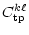 % latex2html id marker 5881
$\displaystyle \setcounter{equation}{12} C^{k\ell}_{\rm tp}$