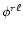 $\phi^{r\ell}$