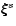 $\xi\hspace{-.18cm}\xi\hspace{-.18cm}\xi^s$