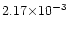 $2.17{\times}10^{-3}$