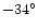 $-34^{\circ }$
