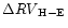 $\Delta {RV}_{\rm H-E}$