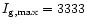 $I_{\rm g,max}=3333$