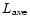 $L_{\rm ave}$