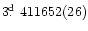 $3{\hbox{$.\!\!^{\rm d}$ }}411652(26)$